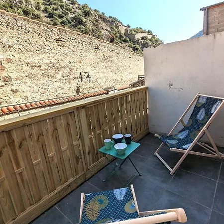 Appartement Le Fort Vue Montagne Villefranche-de-Conflent Buitenkant foto